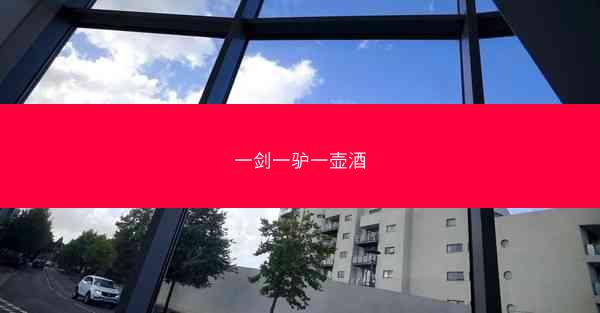 一剑一驴一壶酒