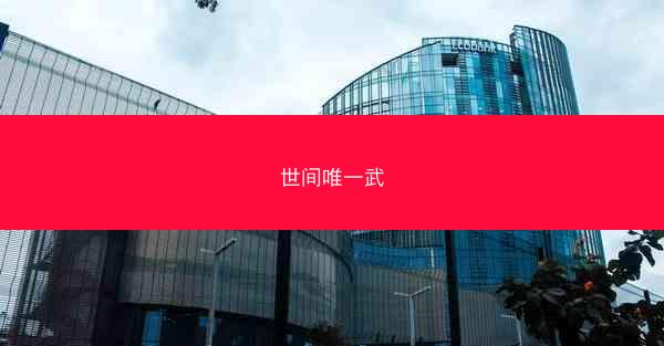世间唯一武