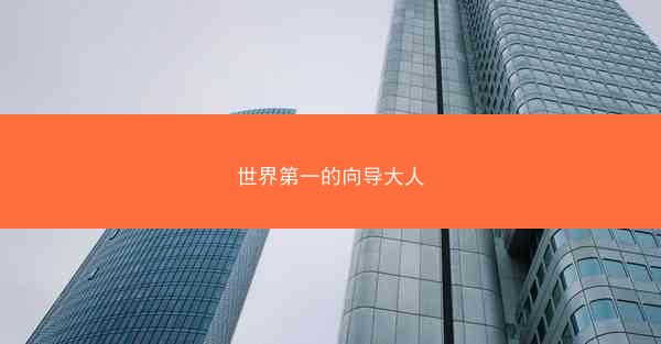 世界第一的向导大人