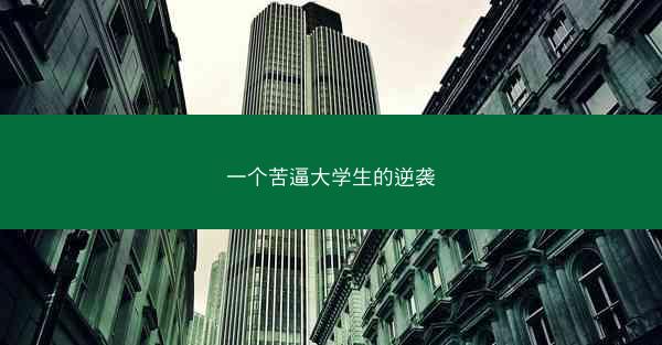 一个苦逼大学生的逆袭