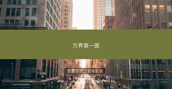 万界第一匪