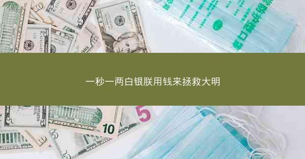 一秒一两白银朕用钱来拯救大明