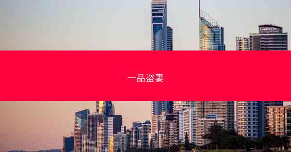 一品盗妻