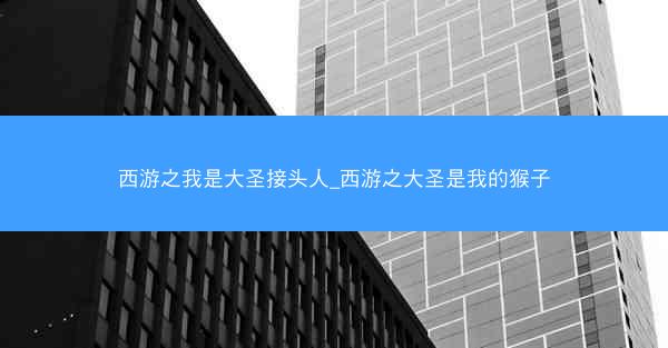 西游之我是大圣接头人_西游之大圣是我的猴子