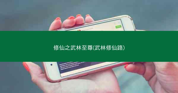 修仙之武林至尊(武林修仙路)