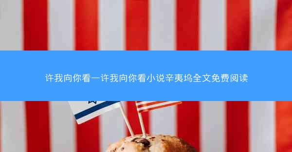 许我向你看—许我向你看小说辛夷坞全文免费阅读