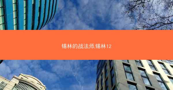锡林的战法师,锡林12