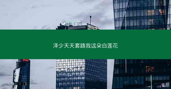 泽少天天套路我这朵白莲花