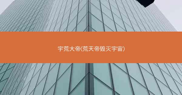 宇荒大帝(荒天帝毁灭宇宙)