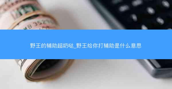 野王的辅助超奶哒_野王给你打辅助是什么意思