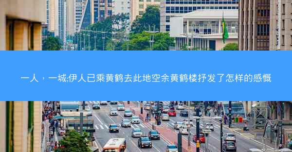 一人，一城;伊人已乘黄鹤去此地空余黄鹤楼抒发了怎样的感慨