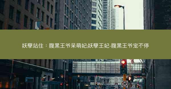 妖孽站住：腹黑王爷呆萌妃;妖孽王妃-腹黑王爷宠不停