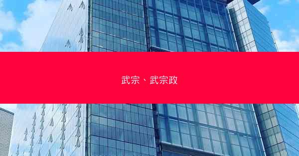 武宗、武宗政