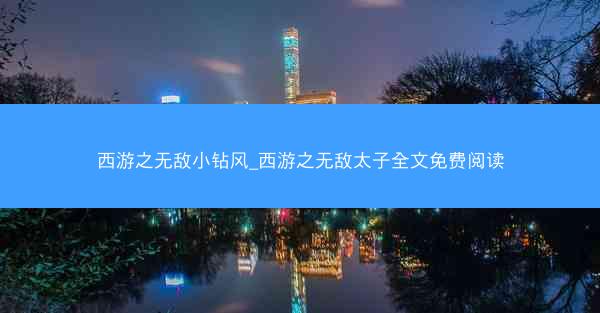 西游之无敌小钻风_西游之无敌太子全文免费阅读