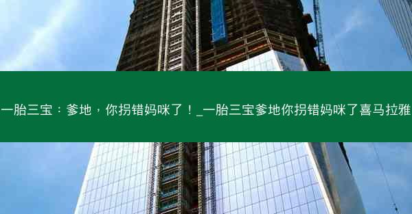 一胎三宝:爹地,你拐错妈咪了!_一胎三宝爹地你拐错妈咪了喜马拉雅 一胎三宝:爹地,你拐错妈咪了!_一胎三宝爹地你拐错妈咪了喜马拉雅