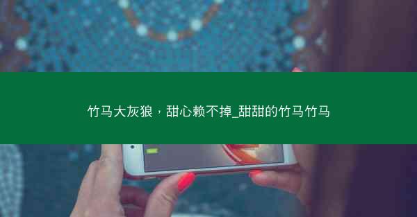 竹马大灰狼，甜心赖不掉_甜甜的竹马竹马