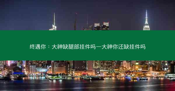 终遇你：大神缺腿部挂件吗—大神你还缺挂件吗