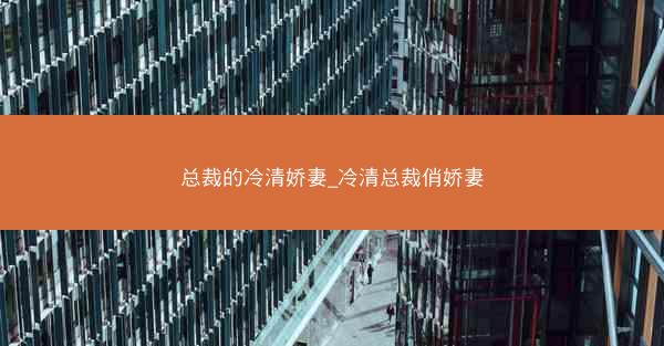 总裁的冷清娇妻_冷清总裁俏娇妻