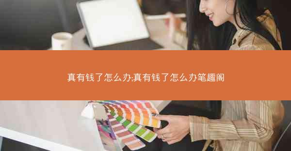真有钱了怎么办;真有钱了怎么办笔趣阁