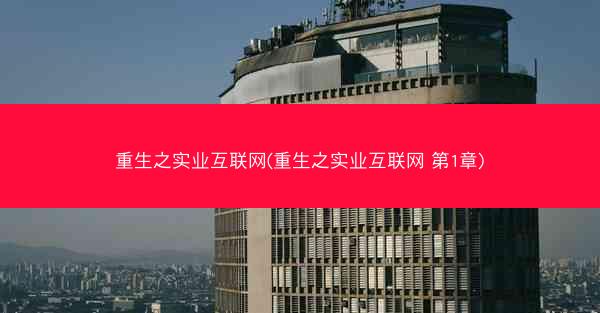 重生之实业互联网(重生之实业互联网 第1章)
