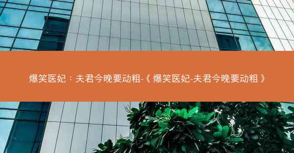 爆笑医妃：夫君今晚要动粗-《爆笑医妃-夫君今晚要动粗》