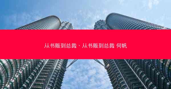 从书贩到总裁、从书贩到总裁 何帆