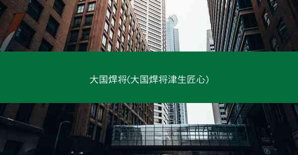 大国焊将(大国焊将津生匠心)