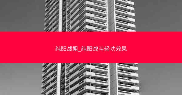 纯阳战祖_纯阳战斗轻功效果