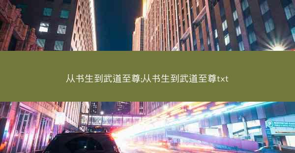 从书生到武道至尊;从书生到武道至尊txt