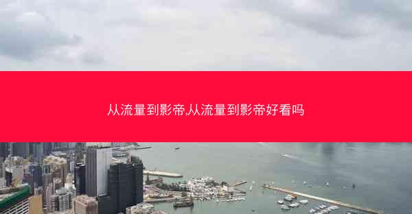 从流量到影帝,从流量到影帝好看吗