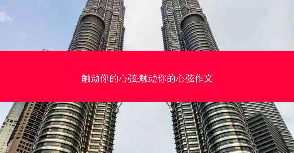 触动你的心弦;触动你的心弦作文