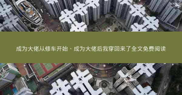 成为大佬从修车开始、成为大佬后我穿回来了全文免费阅读