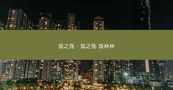 笛之殇、笛之殇 饭林林