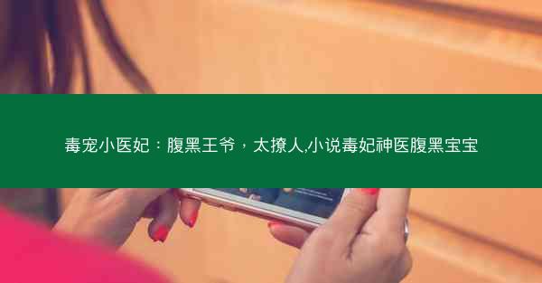 毒宠小医妃：腹黑王爷，太撩人,小说毒妃神医腹黑宝宝