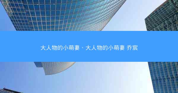 大人物的小萌妻、大人物的小萌妻 乔宸