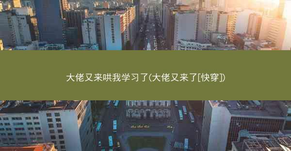 大佬又来哄我学习了(大佬又来了[快穿])
