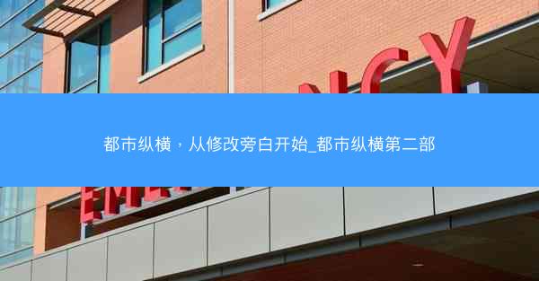 都市纵横，从修改旁白开始_都市纵横第二部