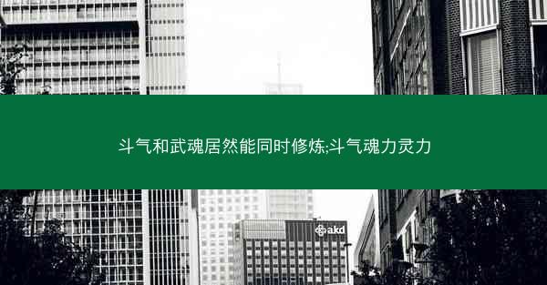 斗气和武魂居然能同时修炼;斗气魂力灵力
