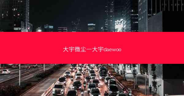 大宇微尘—大宇daewoo