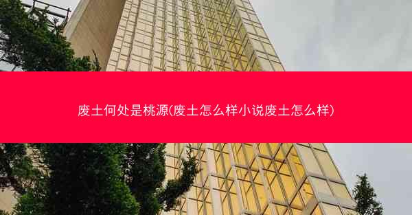 废土何处是桃源(废土怎么样小说废土怎么样)