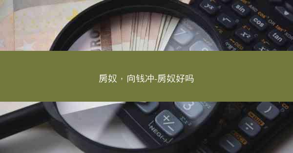 房奴，向钱冲-房奴好吗