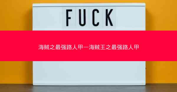 海贼之最强路人甲—海贼王之最强路人甲