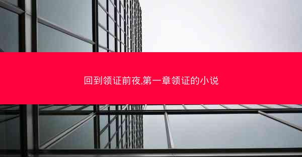 回到领证前夜,第一章领证的小说