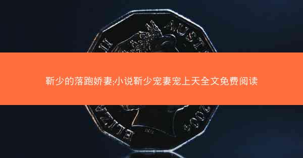 靳少的落跑娇妻;小说靳少宠妻宠上天全文免费阅读