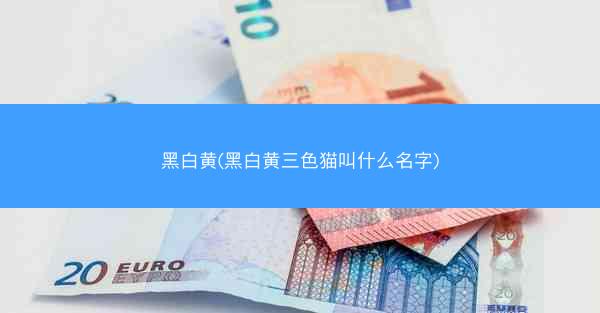 黑白黄(黑白黄三色猫叫什么名字)