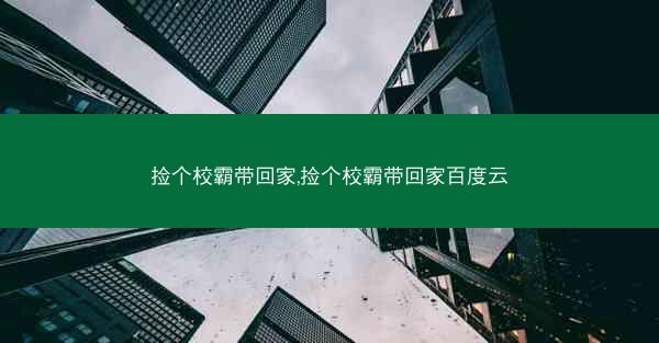 捡个校霸带回家,捡个校霸带回家百度云