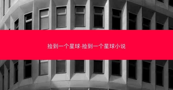 捡到一个星球-捡到一个星球小说